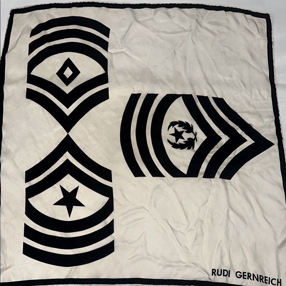 Vintage RARE Rudi Gernreich Scarf